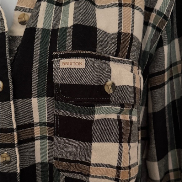 BRIXTON WOMENS Plaid Button-Up Shirt - Picture 3 of 11